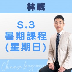 林威老師 升中三中文科暑期課程 (星期日) 第二期 – 天后