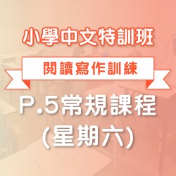 莫儀老師 小五中文特訓班  (第二期 – 太子)